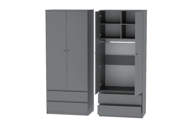 Шкаф 2х ств. (высокий) КЭТ-1