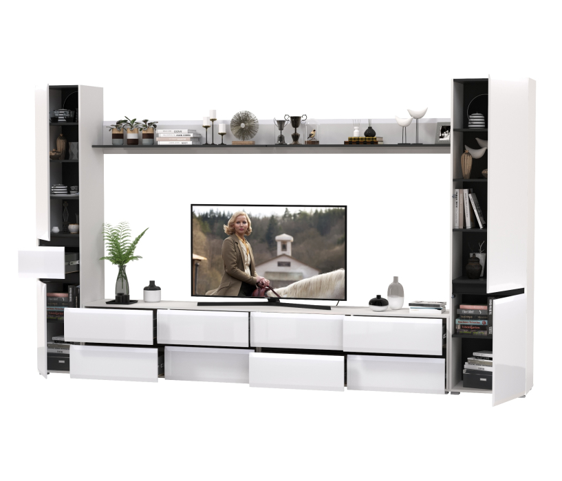 Стенки для гостиной, Гостиная Сидней комплектация № 107