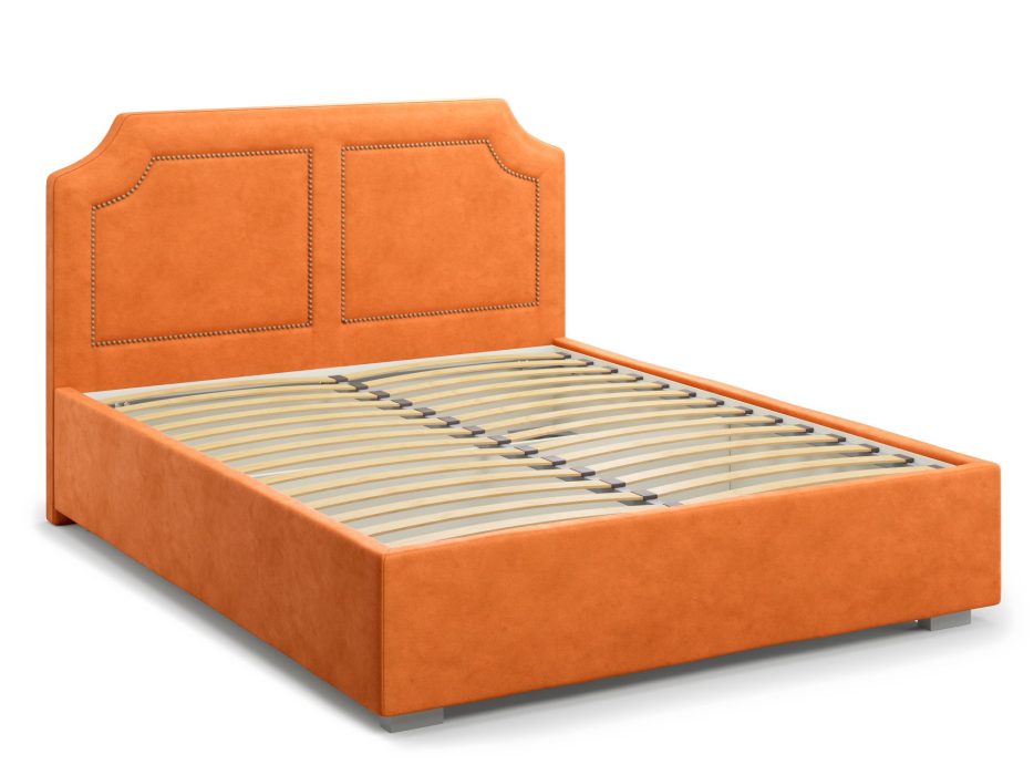 Мягкая кровать, Кровать Lago 140 с ортопедическим основанием без ПМ