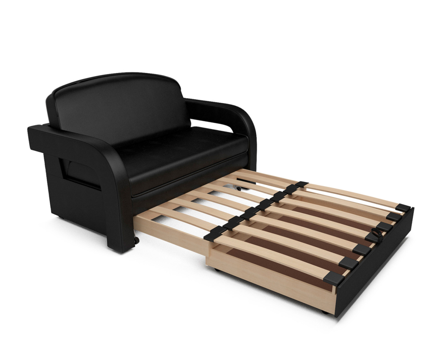 Диваны с ящиком для белья, Диван прямой выкатной Кармен-2 (Кожзам)