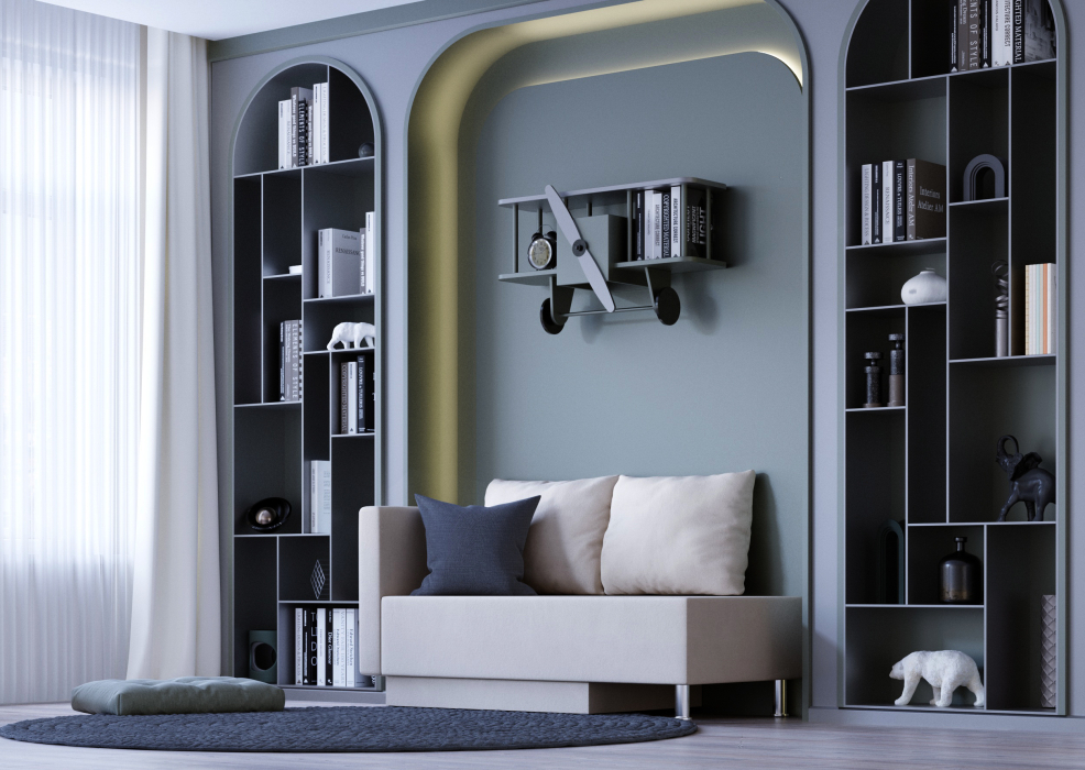 Диваны кровати со спальным местом, Кушетка Леон Lux, универсальный,  велюр