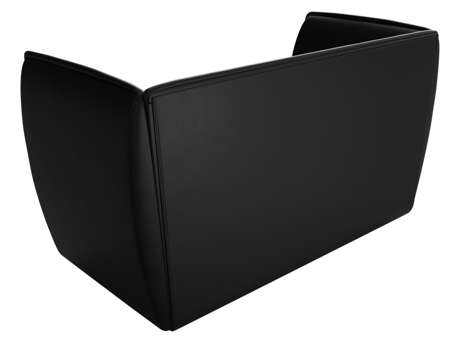 Дизайнерские диваны для гостиной, Прямой диван Бергамо 2-х местный, экокожа