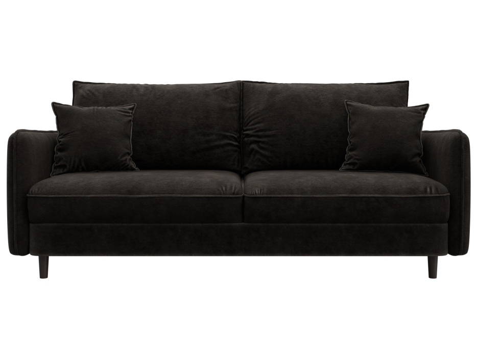 Диваны с ящиком для белья, Диван прямой Лига-064 НПБ, велюр BRUT