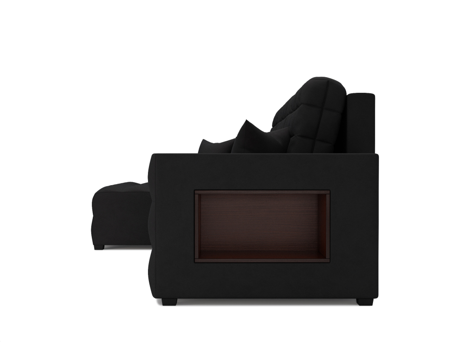 Диваны угловые в гостиную, Диван Мадрид Левый угол (Велюр)