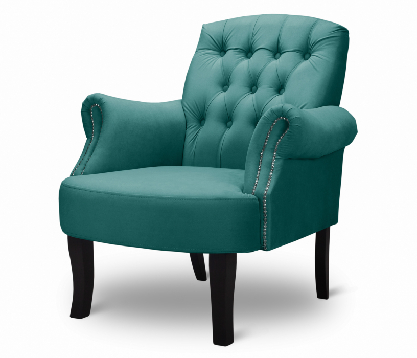 Кресло для отдыха, Кресло дизайнерское Бостон, микровелюр