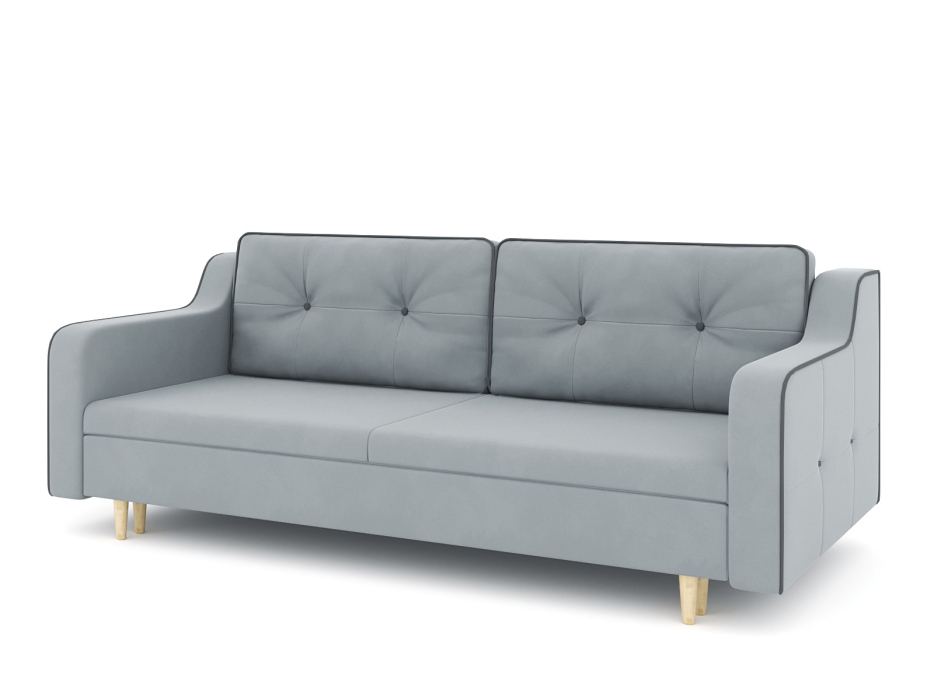 Диваны еврокнижки, Диван-кровать еврокнижка-пантограф Оникс, велюр