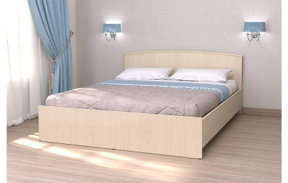 Кровать арт.032 низкий щиток 160