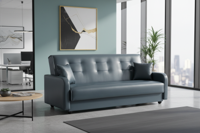 Диван-кровать книжка Аккорд  120, экокожа