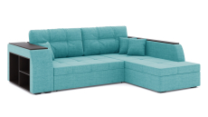 Диваны угловые в гостиную, Диван-кровать угловой Брюссель дельфин, рогожка