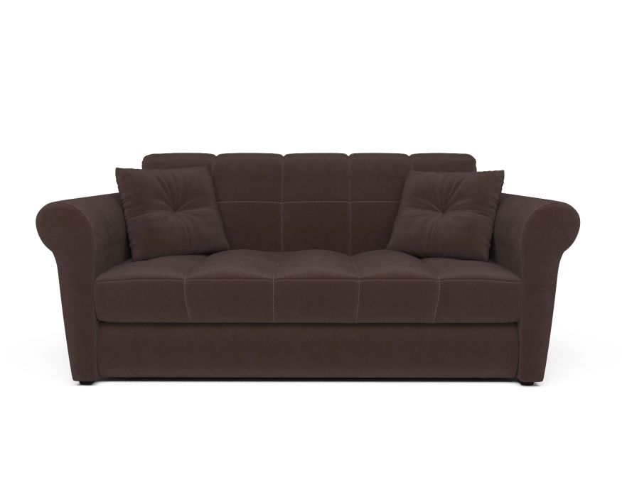 Диваны кровати со спальным местом, Диван аккордеон Гранд НПБ 140х200 Велюр