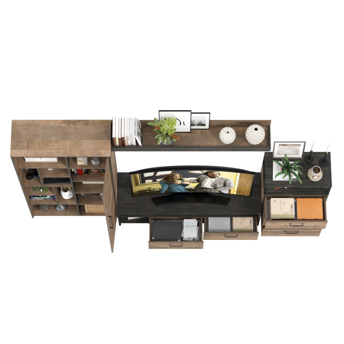 Стенки для гостиной, Модульный набор мебели для гостиной Трувор № 89