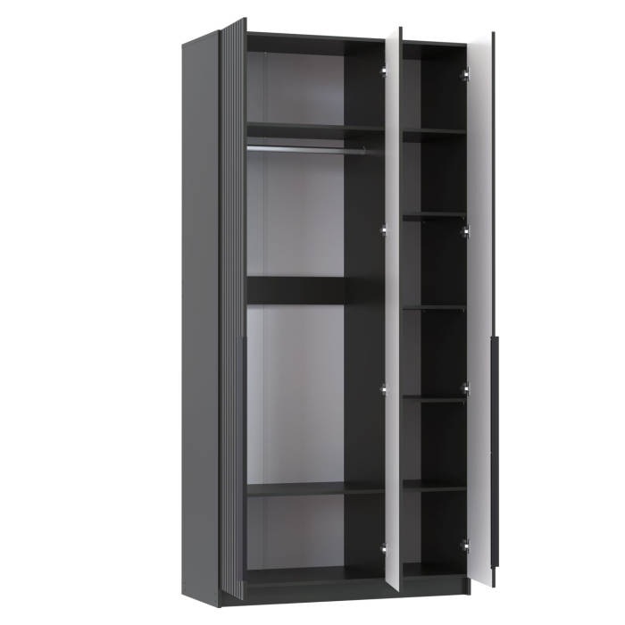 Для одежды, Шкаф для одежды 67.08 Брандо (3-х дв.) МДФ