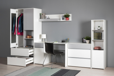 Полный набор мебели в молодёжную комнату Торонто № 01