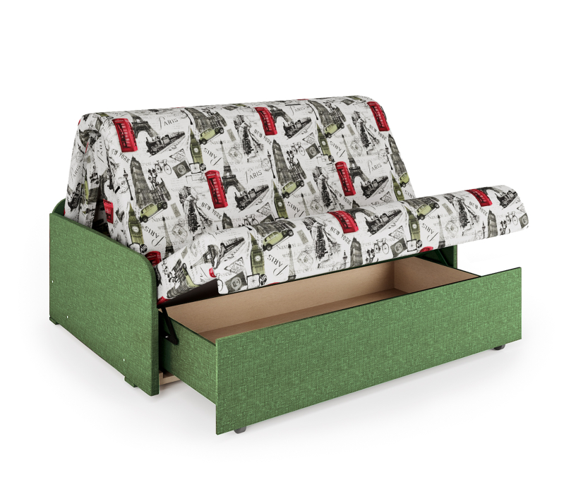 Детские диваны, Диван-кровать Коломбо БП 160, велюр / рогожка