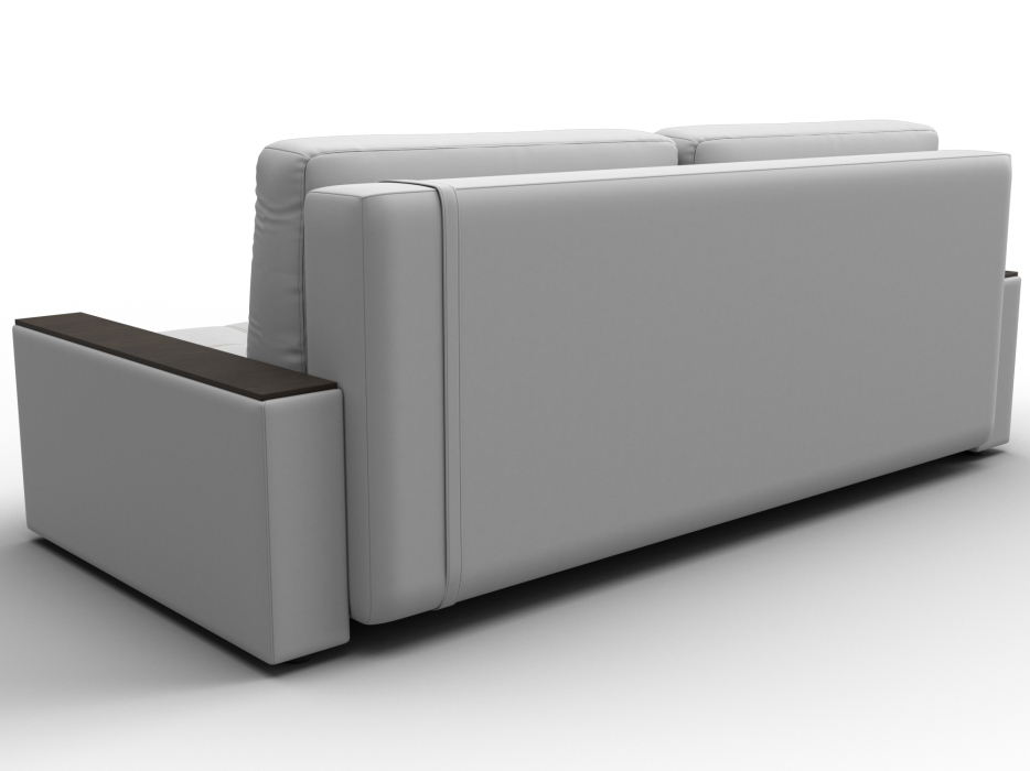 Диваны прямые, Диван прямой с декором Лига-096 НПБ, экокожа