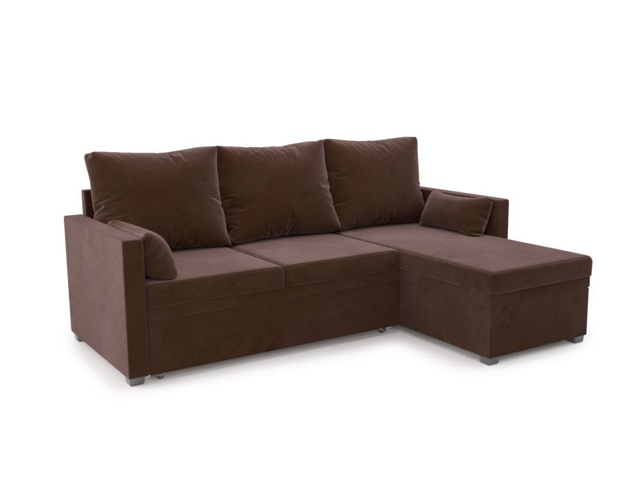 Диваны угловые в гостиную, Диван угловой Париж (Велюр)  