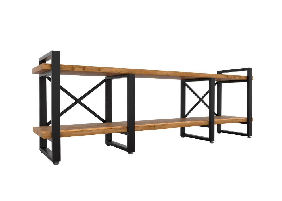 ТВ-тумбы, Тумба под ТВ Айсберг Лофт 160 черный