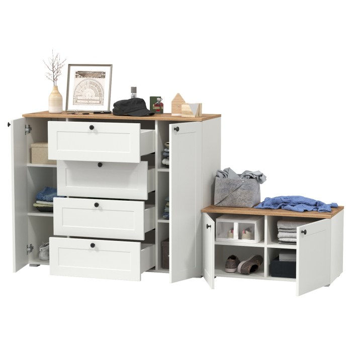 Прихожие, Комод Остин 16.221 с тумбой две дверки