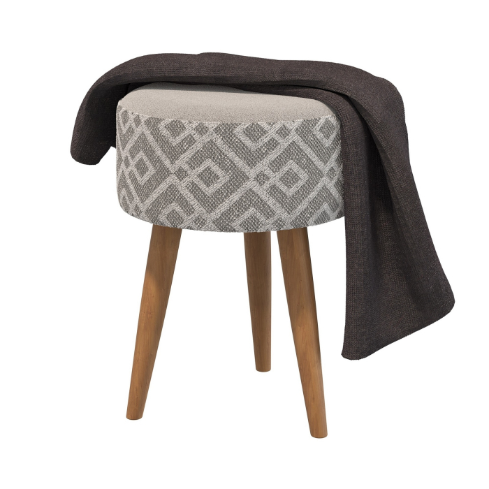 Банкетки, Круглая банкетка на трёх ножках Юна 6-5132