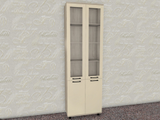 Шкафы двухстворчатые, Модульная система Грейс Шкаф ШК-5035  Гикори Джексон Светлый