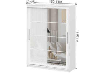 Шкаф-купе Лайн 1.6