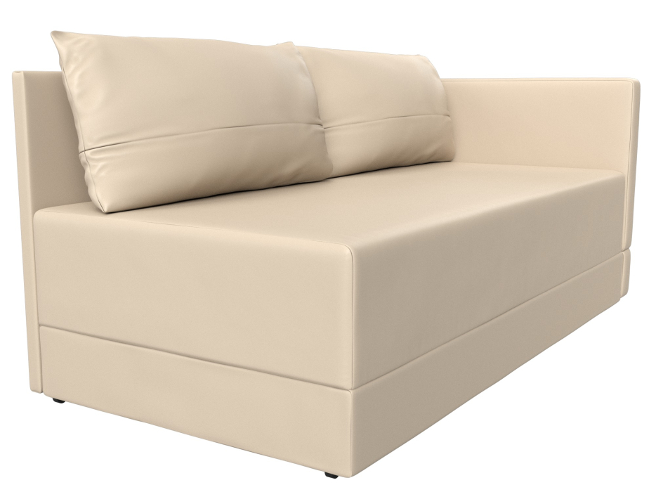 Кушетка диван, Кушетка Никас правая, экокожа