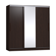 Шкафы-купе, Шкаф-купе 3-дв  Strike 2000 зеркало/лдсп  (в2105*ш2000*г595)