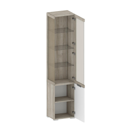 Шкаф Анима ШК-3020, дуб серый, камень темный