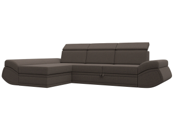 Диван угловой Лига-032 левый угол, рогожка Амур