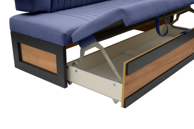 Прямой кухонный диван Парус 181 Дуб крафт золотой