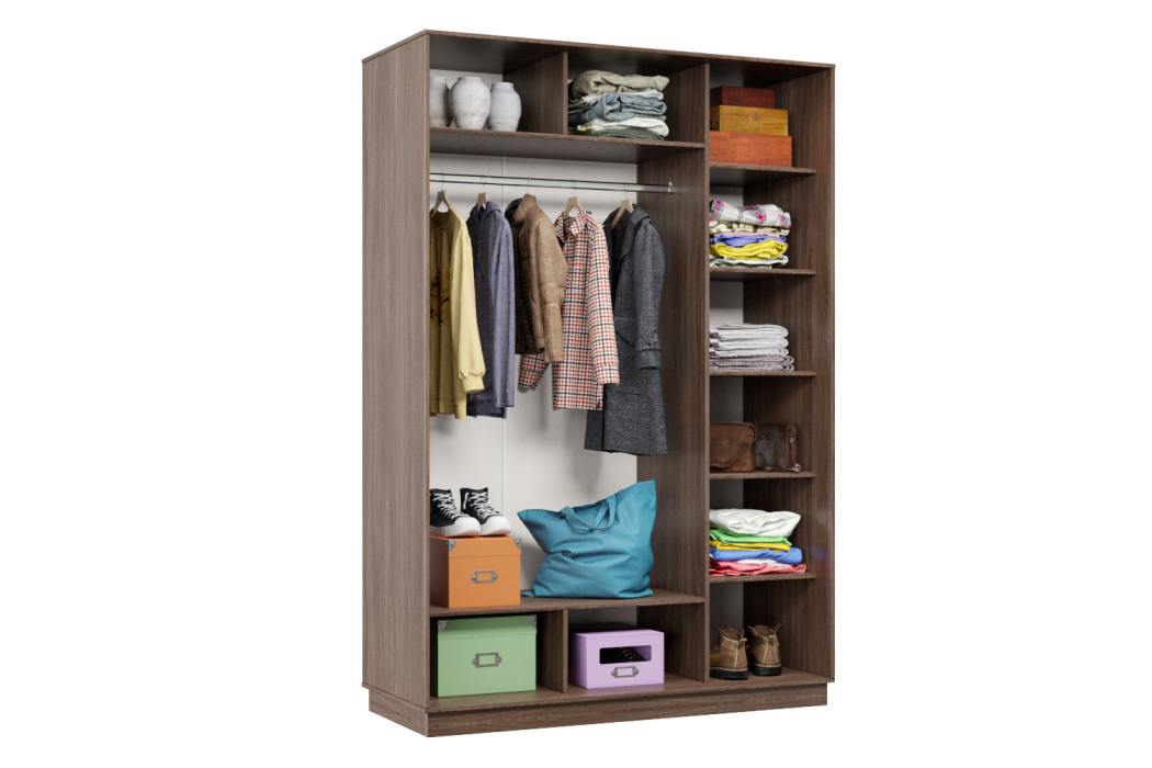 Шкафы-купе, Шкаф-купе Премьер Лайт 12 (08;08) двухдверный