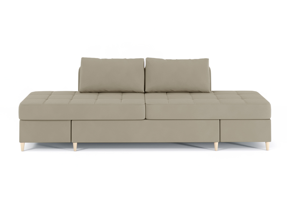 Диваны угловые в гостиную, Диван-кровать угловой Оливер 2 еврокнижка-трансформер, велюр