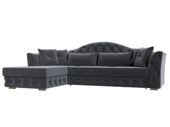 Диван угловой Артис левый угол, велюр