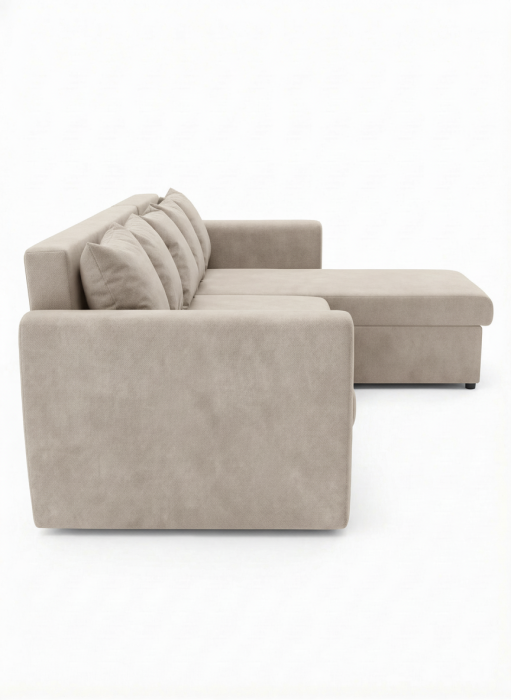 Диваны угловые, Диван угловой Мартин 140, велюр