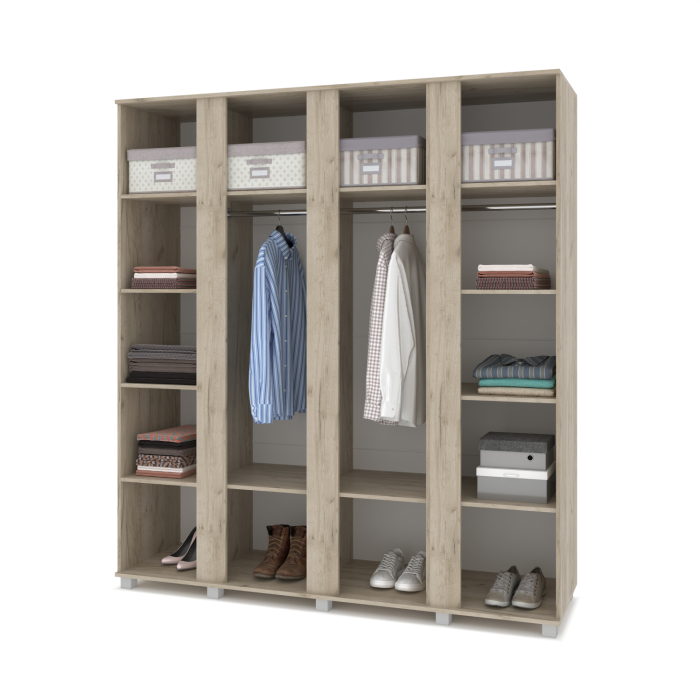 Шкафы распашные, Модульная система Пандора П42 Шкаф