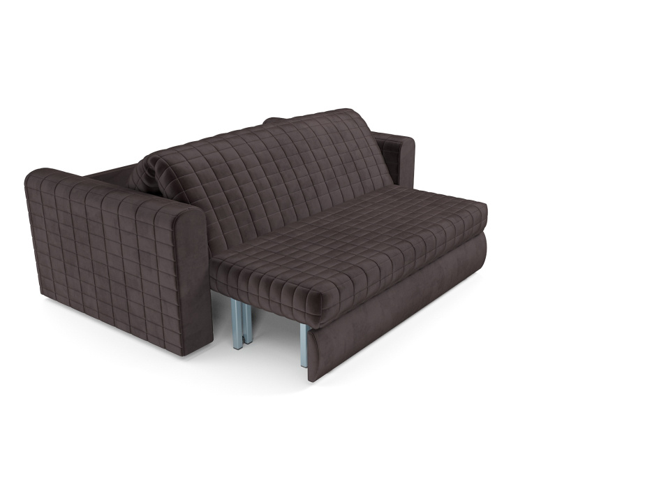Диваны кровати со спальным местом, Диван прямой аккордеон Барон №5 (Бархат)