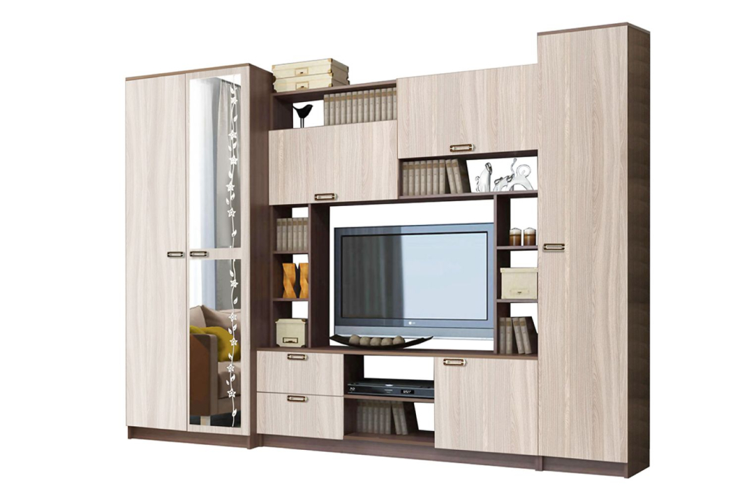 Стенки для гостиной, Гостиная "Аллегро" Вариант №6