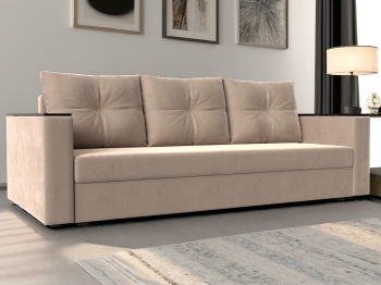 Диван прямой Атланта без стола, велюр