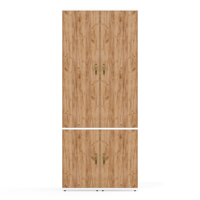 Для одежды, Два пенала Лидер-8 с выдвижной штангой для верхней одежды и полкой