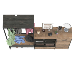 Прихожая 15.120 с широким комодом Трувор