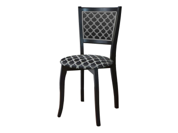 Стул С-33 / Тон 305 Черный / Андрис Черный Соты ( Комплект 2 шт. )