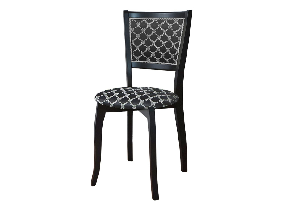 Стулья, Стул С-33 / Тон 305 Черный / Андрис Черный Соты ( Комплект 2 шт. )