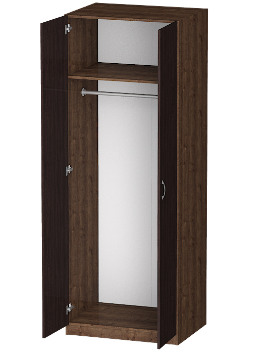 Для одежды, Распашной шкаф Лайф для одежды 80*60*215	Дуб экспрессив