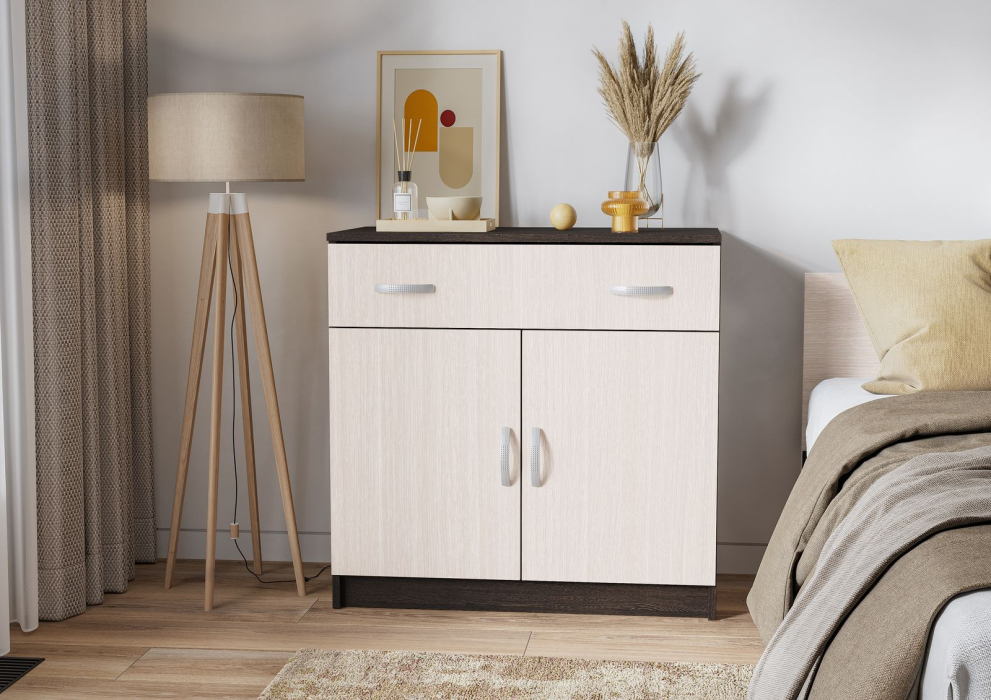 Комоды, Комод КМ-552М Спальня БАССА