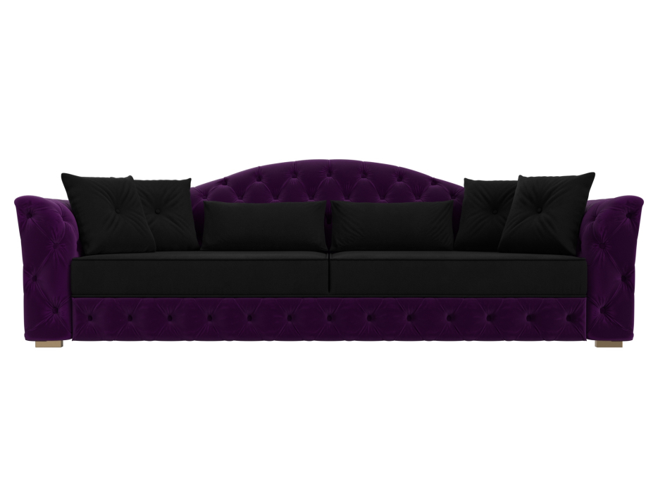 Диваны кровати со спальным местом, Прямой диван Артис, микровельвет