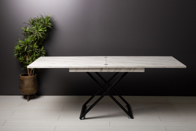 Стол-трансформер Левмар Cross S53 (черный опоры)