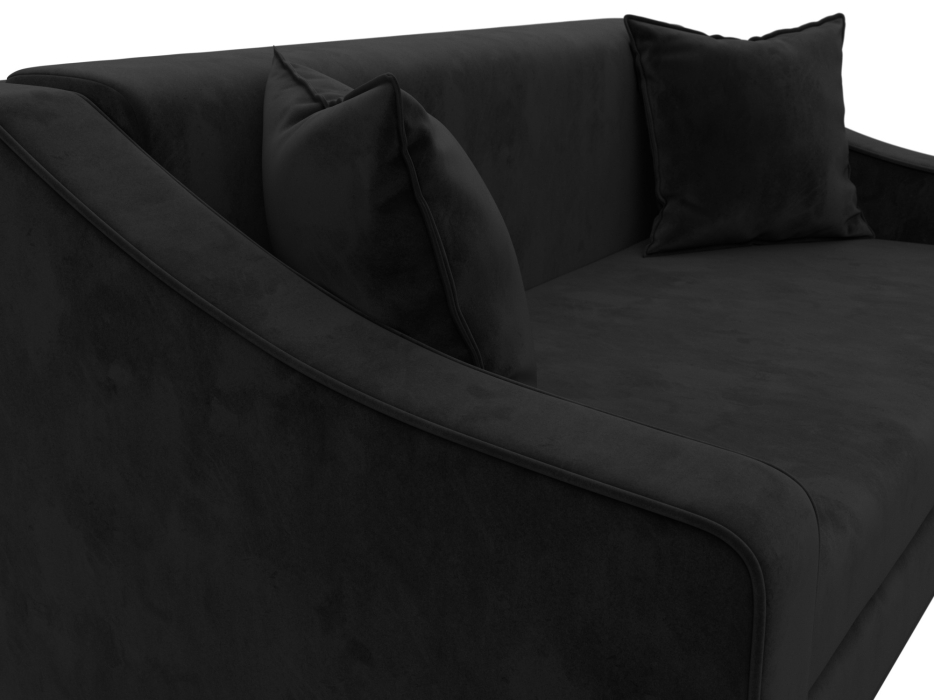 Диваны кровати прямые, Диван прямой Лига-071, велюр SEVEN