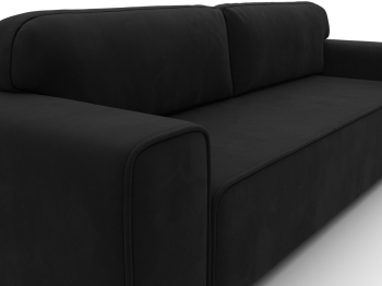 Прямой диван Лига-029, микровельвет