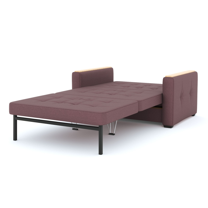 Диваны с ящиком для белья, Диван- кровать Этро Вуд, рогожка, 100