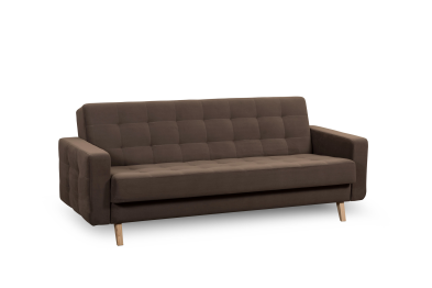 Диван-кровать Аврора, независимый пружинный блок, велюр